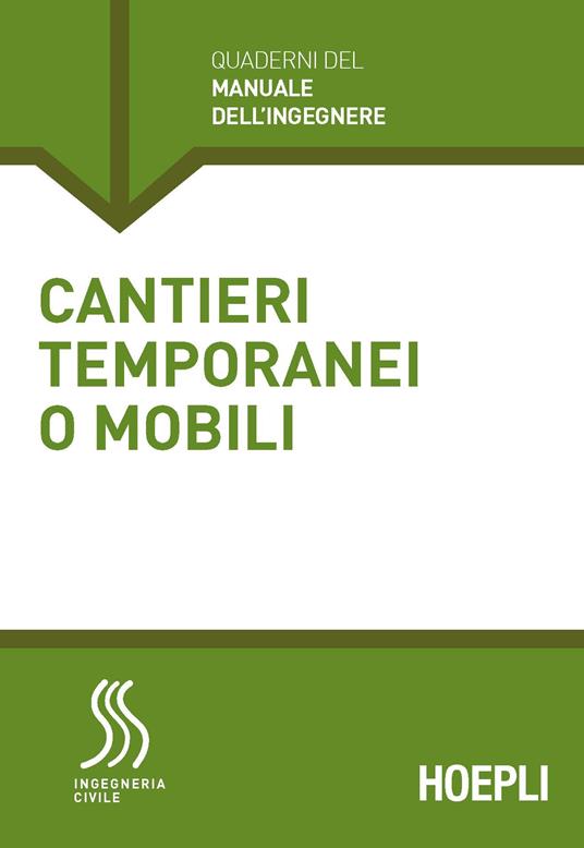 Cantieri temporanei o mobili - Marco Lorenzo Trani,Benedetta Maria Bossi - copertina