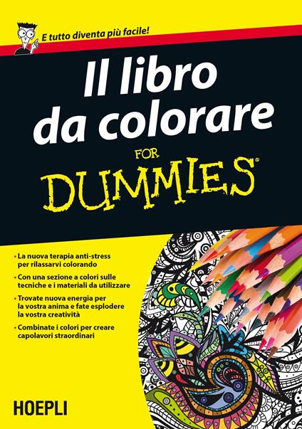 Il libro da colorare For Dummies - copertina