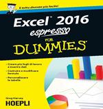 Excel 2016 espresso for dummies