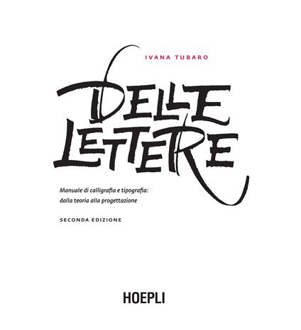 Delle lettere - Ivana Tubaro - copertina