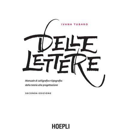 Delle lettere - Ivana Tubaro - copertina