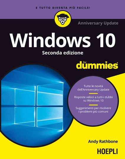 Windows 10. Anniversary update - Andy Rathbone - copertina