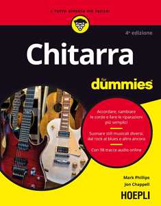 Libro Chitarra for dummies Mark Phillips Jon Chappell