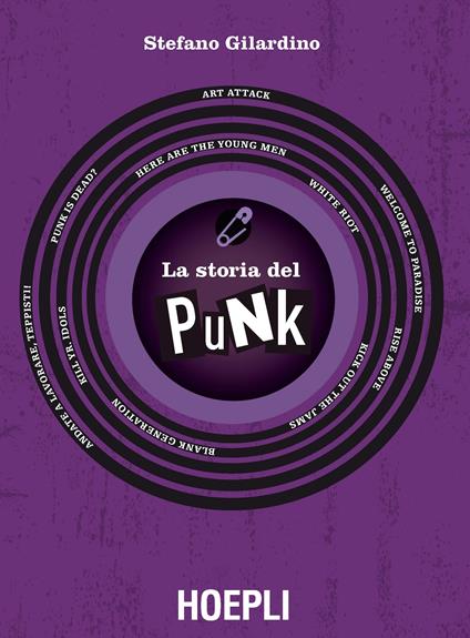 La storia del punk - Stefano Gilardino - copertina