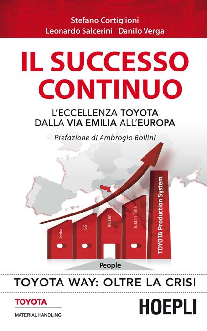 Il successo continuo. L'eccellenza Toyota dalla via Emilia all'Europa - Stefano Cortiglioni,Leonardo Salcerini,Danilo Verga - copertina