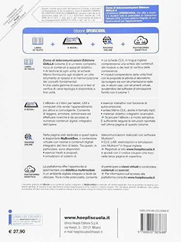  Corso di telecomunicazioni. Per l'articolazione informatica degli Istituti tecnici settore tecnologico. Ediz. gialla. Ediz. Openbook. Per il triennio degli Ist. tecnici industriali - 2