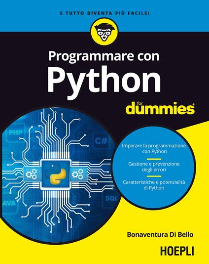 Programmare con Python For Dummies - Bonaventura Di Bello - copertina