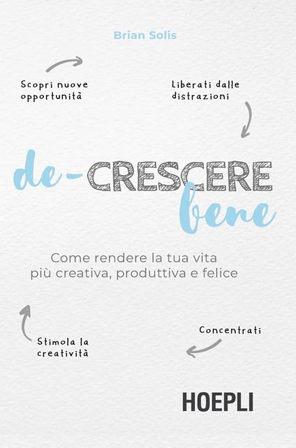 De-crescere bene. Come rendere la tua vita più creativa, produttiva e felice - Brian Solis - copertina