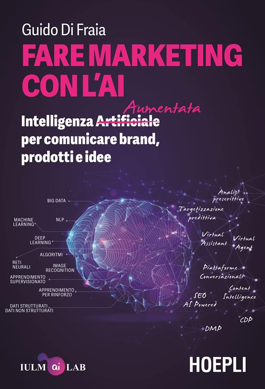 Fare marketing con l'AI. Intelligenza (Artificiale) Aumentata per comunicare brand, prodotti e idee - Guido Di Fraia - copertina