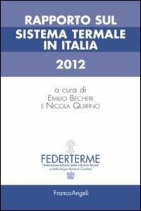 Rapporto sul sistema termale in Italia 2012 - copertina