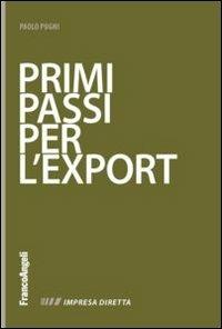 Primi passi per l'export - Paolo Pugni - copertina