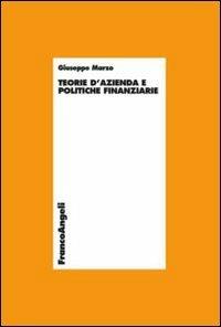Teoria d'azienda e politiche finanziarie - Giuseppe Marzo - copertina
