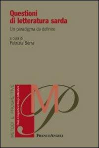 Questioni di letteratura sarda. Un paradigma da definire - copertina