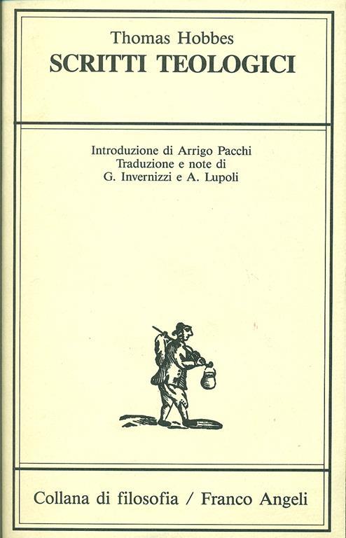 Scritti teologici - Thomas Hobbes - copertina