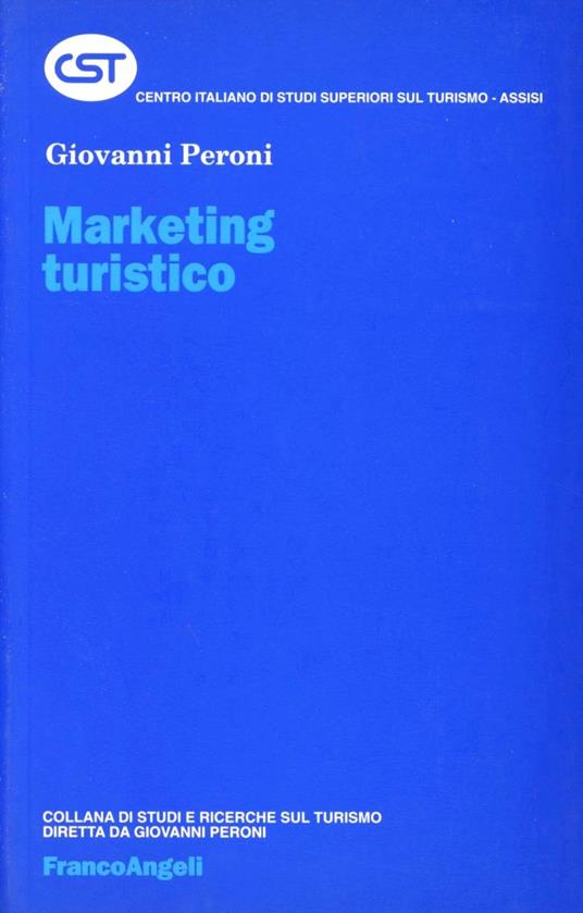 Marketing turistico - Giovanni Peroni - copertina