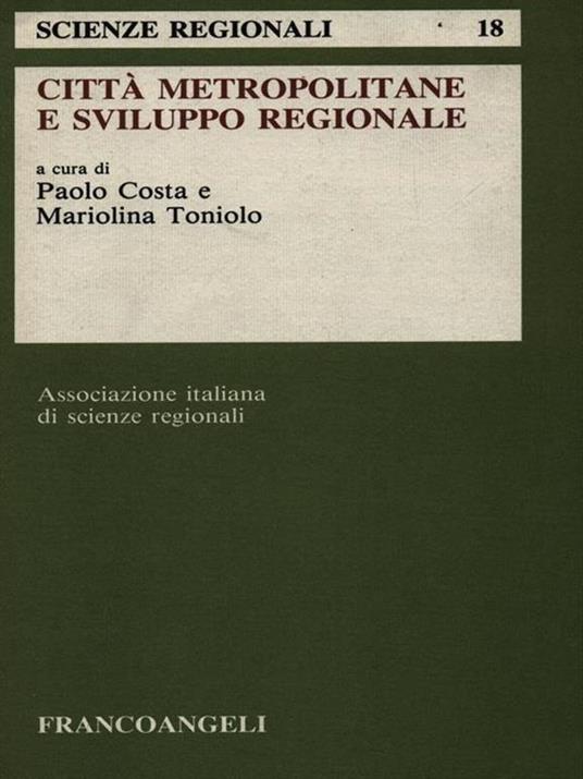 Città metropolitane e sviluppo regionale - copertina