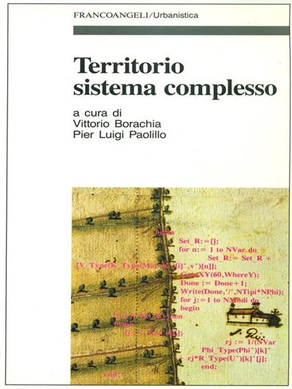Territorio sistema complesso - copertina