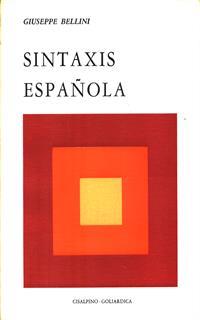 Sintaxis espanola