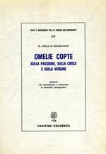 Omelie copte sulla passione, sulla croce e sulla Vergine