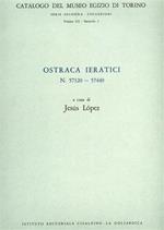 Ostraka ieratici n. 57320-57449 (Museo Egizio di Torino)