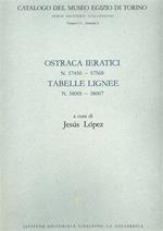 Ostraka ieratici n. 57450-57568 (Museo Egizio di Torino)