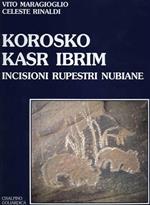Korosko Kasr Ibrim. Incisioni rupestri nubiane