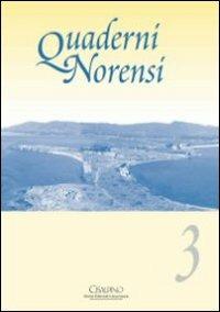 Quaderni norensi. Vol. 3 - copertina