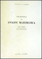 Lezioni di analisi matematica. Vol. 2