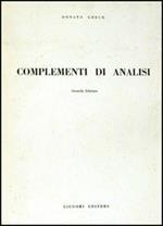 Complementi di analisi