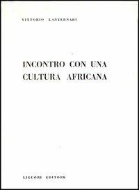 Incontro con una cultura africana - Vittorio Lanternari - copertina