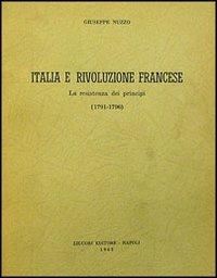 Italia e Rivoluzione francese - Giuseppe Nuzzo - copertina
