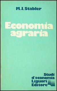 Economia agraria - M. J. Stabler - copertina
