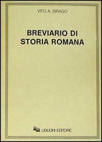 Breviario di storia romana - Vito A. Sirago - copertina