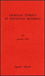 Giornale storico di psicologia dinamica. Vol. 19