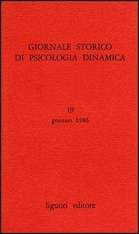 Giornale storico di psicologia dinamica. Vol. 19 - copertina