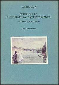 Studi sulla letteratura contemporanea - Luigi Capuana - copertina