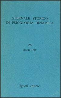 Giornale storico di psicologia dinamica. Vol. 26 - copertina