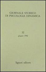 Giornale storico di psicologia dinamica. Vol. 32