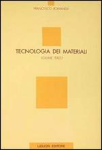 Tecnologia dei materiali. Vol. 3