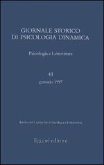 Giornale storico di psicologia dinamica. Vol. 36