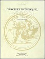 L' Europe de Montesquieu. Actes du Colloque (Genes, 26-29 mai 1993)