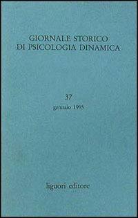 Giornale storico di psicologia dinamica. Vol. 37 - copertina