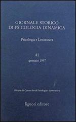 Giornale storico di psicologia dinamica. Vol. 41