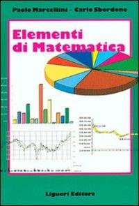 Elementi di matematica - Carlo Sbordone,Paolo Marcellini - copertina
