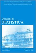 Quaderni di statistica (2005). Vol. 6