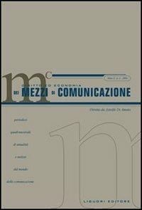 Diritto ed economia dei mezzi di comunicazione (2004). Vol. 3 - copertina