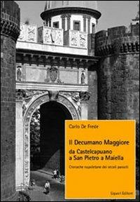 Il decumano maggiore da Castelcapuano a San Pietro a Maiella. Cronache napoletane dei secoli passati - Carlo De Frede - copertina