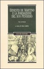 Ernesto De Martino e la formazione del suo pensiero. Note di metodo