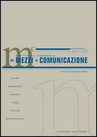 Diritto ed economia dei mezzi di comunicazione (2006). Vol. 1 - copertina