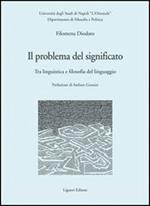 Il problema del significato. Tra linguistica e filosofia del linguaggio